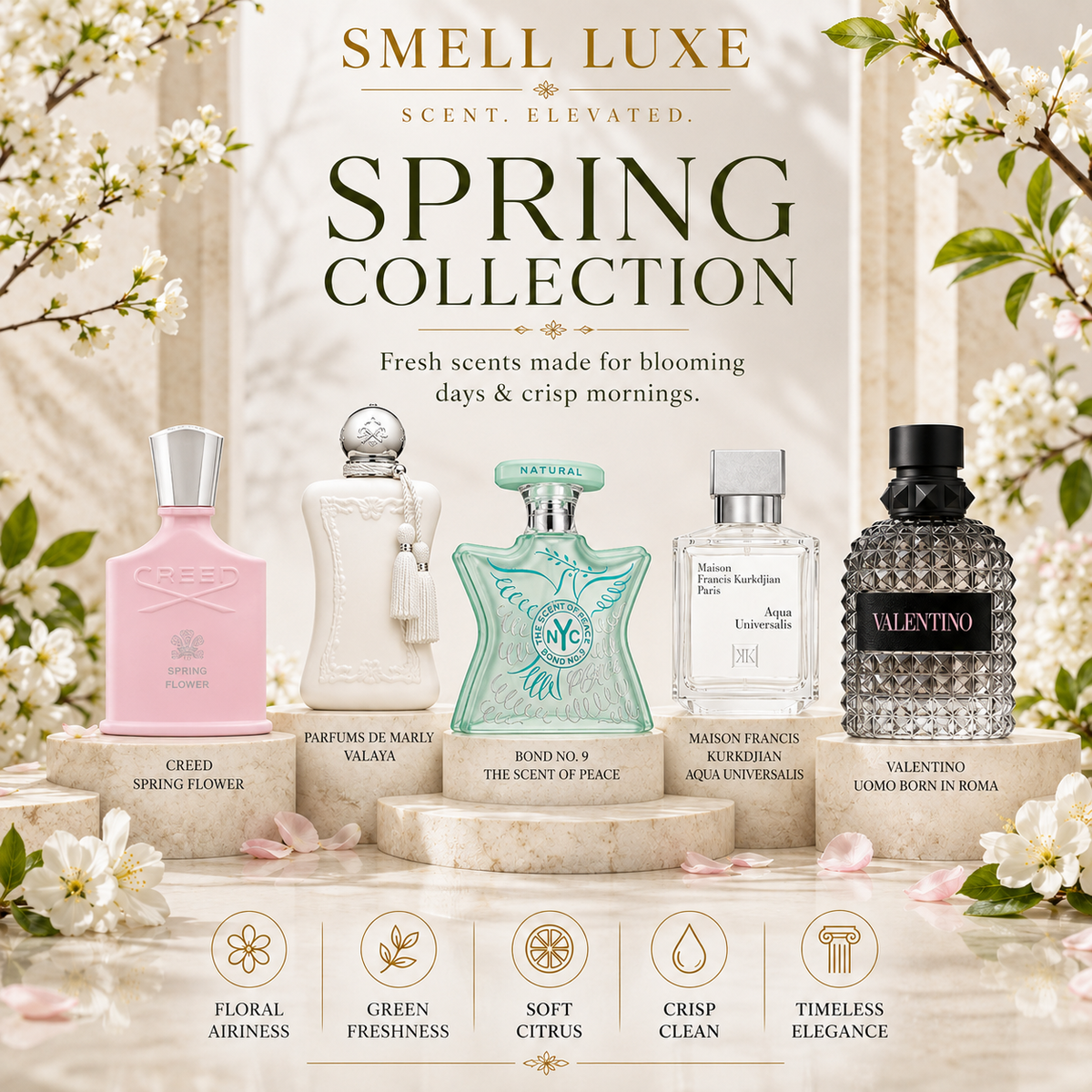 Luxury Spring Perfumes & Colognes